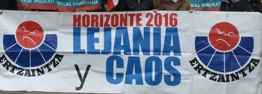 ELA Ertzaintzak salatzen du 2020 Ortzimuga Plan berriaren inposaketa