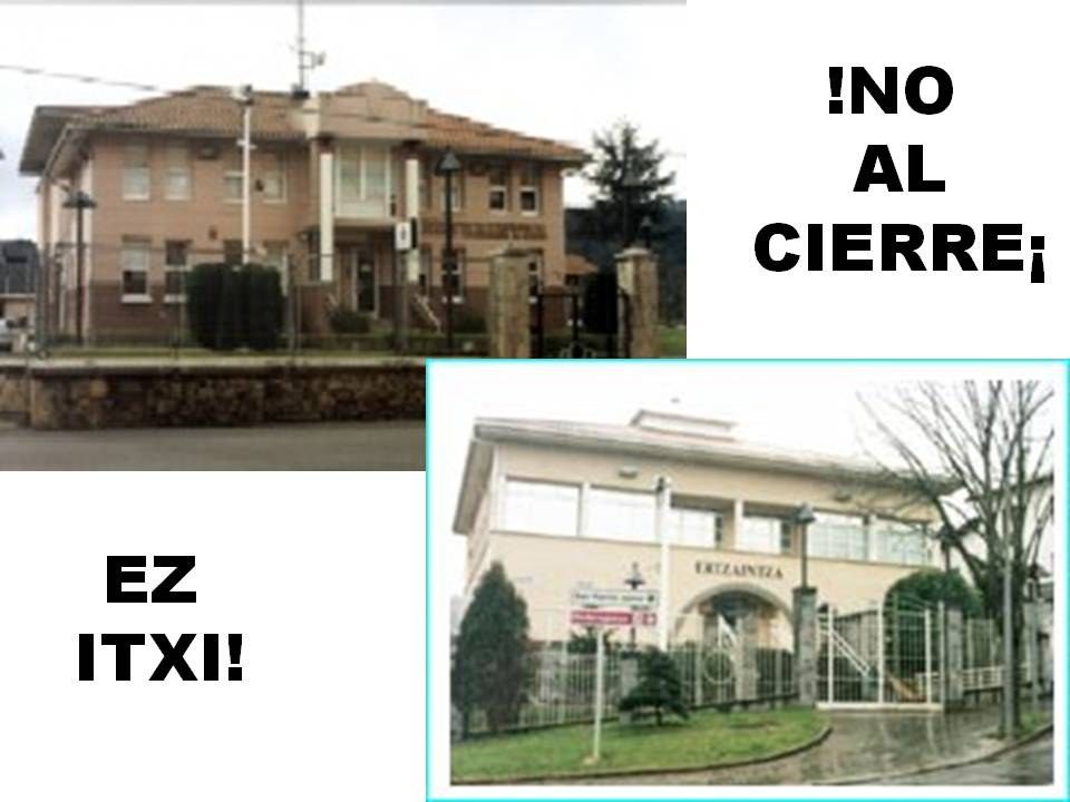 Ertzainetxeen itxieren aurka