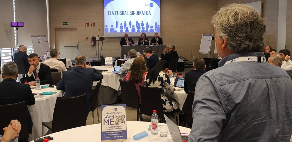 ELAko ordezkariek, EuroCOPeko kide den sindikatu fundatzaile gisa, Torremolinosen azaroaren 6an eta 7an egindako kongresuan parte hartu dute, eta 26 erakundek hartu dute parte