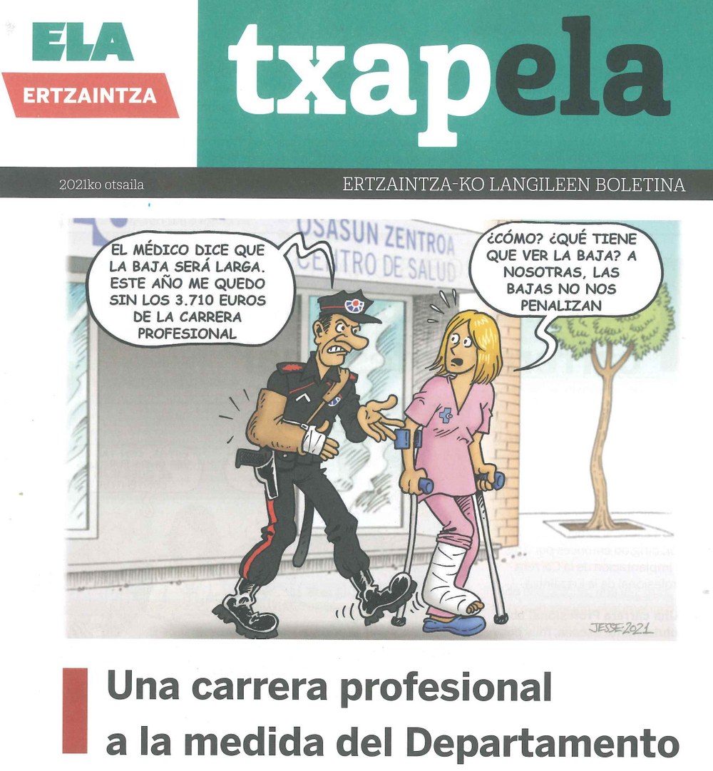 Karrera profesionalari buruzko "txapela" buletin berezia argitaratu da