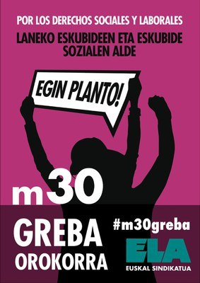 Maiatzaren 30eko greba orokorraren aurrean