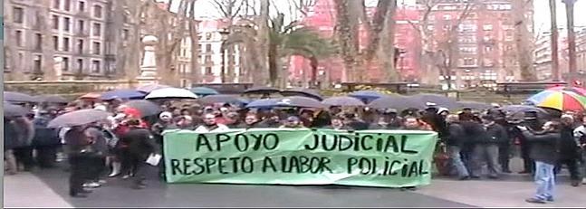 Polizi lanaren laguntza eta errespetuaren alde