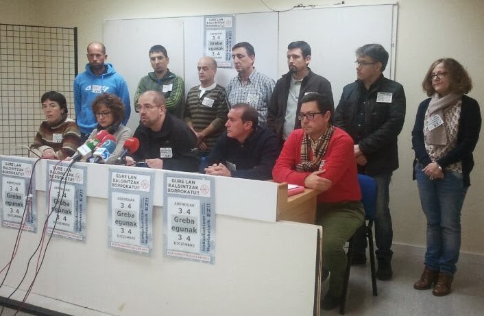 “Patronalek Itunpeko Gizarte Ekimeneko Ikastetxeetako hitzarmena betetzea exijitzen dugu”