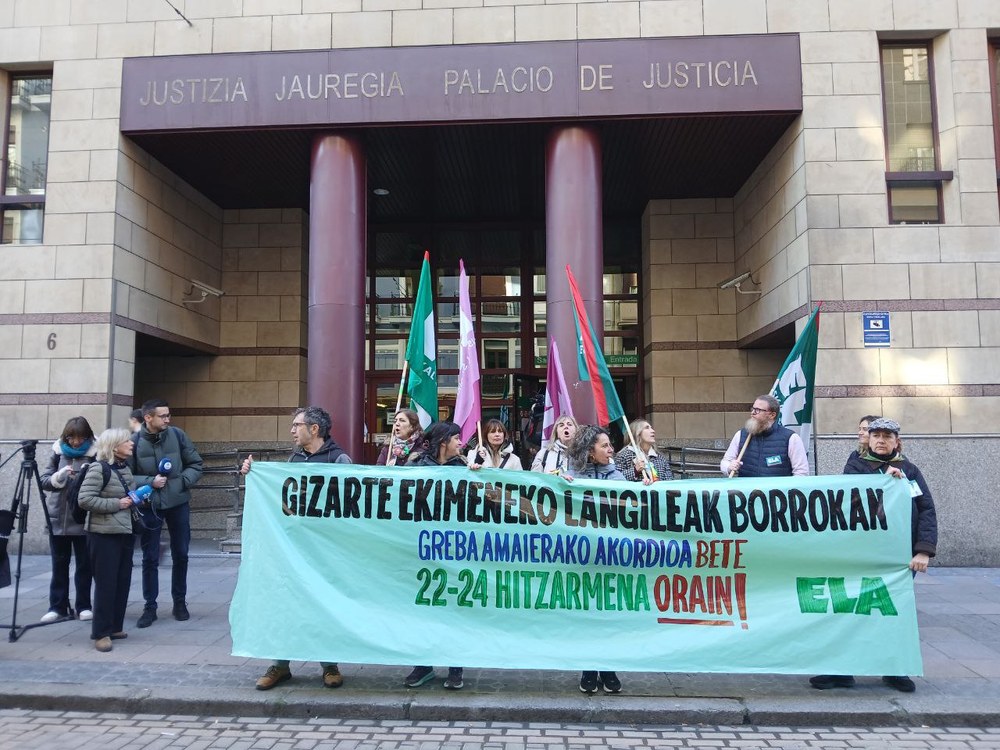 Grebalariek patronalei eskatu diete akordioa bete dezatela