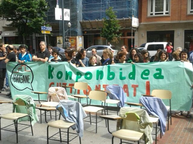ELAk Hezkuntza Sailari exijitu dio ikasleekin batera Ibaiganeko langileentzat ere irtenbidea aurkitzeko
