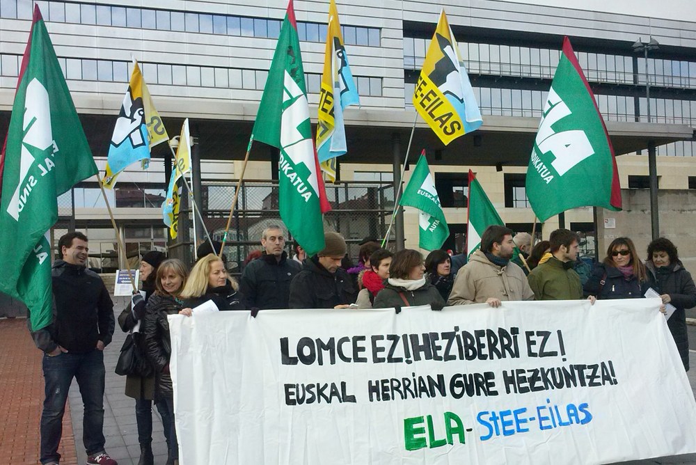 Heziberri curriculum dekretuak erretiratzea eta gure hezkuntza sistema garatzea eskatzen du ELAk