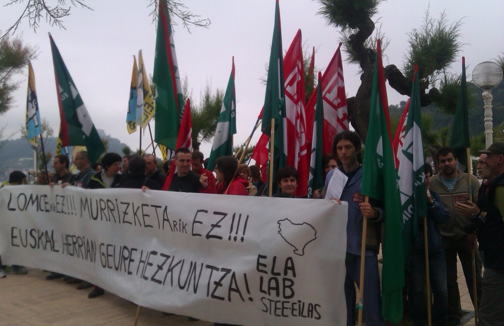 Hezkuntza egoera larriaren salaketa