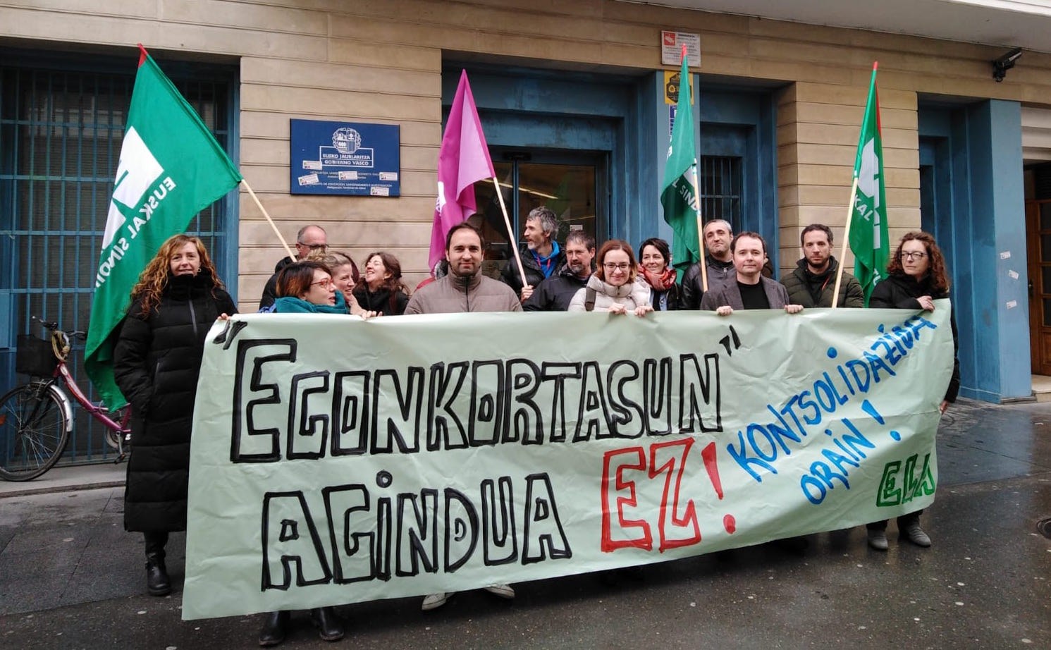 Hezkuntza sailak “egonkortasun” agindua bertan behera utzi eta benetako kontsolidazio prozesuak negoziatu behar ditu Hezkuntza sailak “egonkortasun” agindua bertan behera utzi eta benetako kontsolidazio prozesuak negoziatu behar ditu