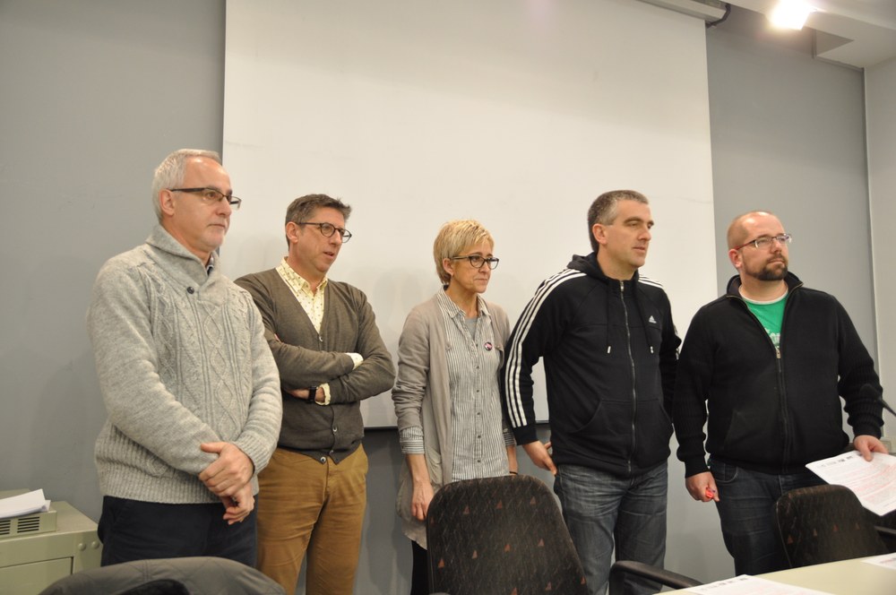 Hezkuntzako sindikatuek 3. mailako azterketei planto egitera deitzen dute