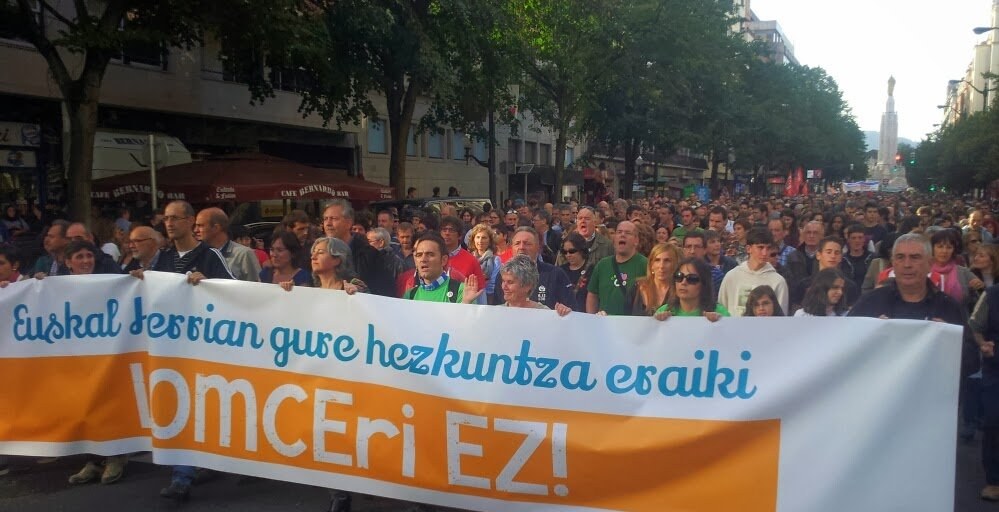 LOMCEri aurre egin eta gure hezkuntza eraikitzeko mobilizazio deialdia urriaren 11rako