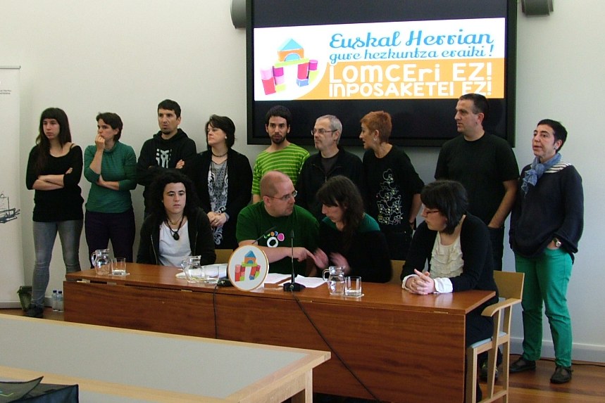 LOMCEren aurkako manifestazioa urriaren 12an