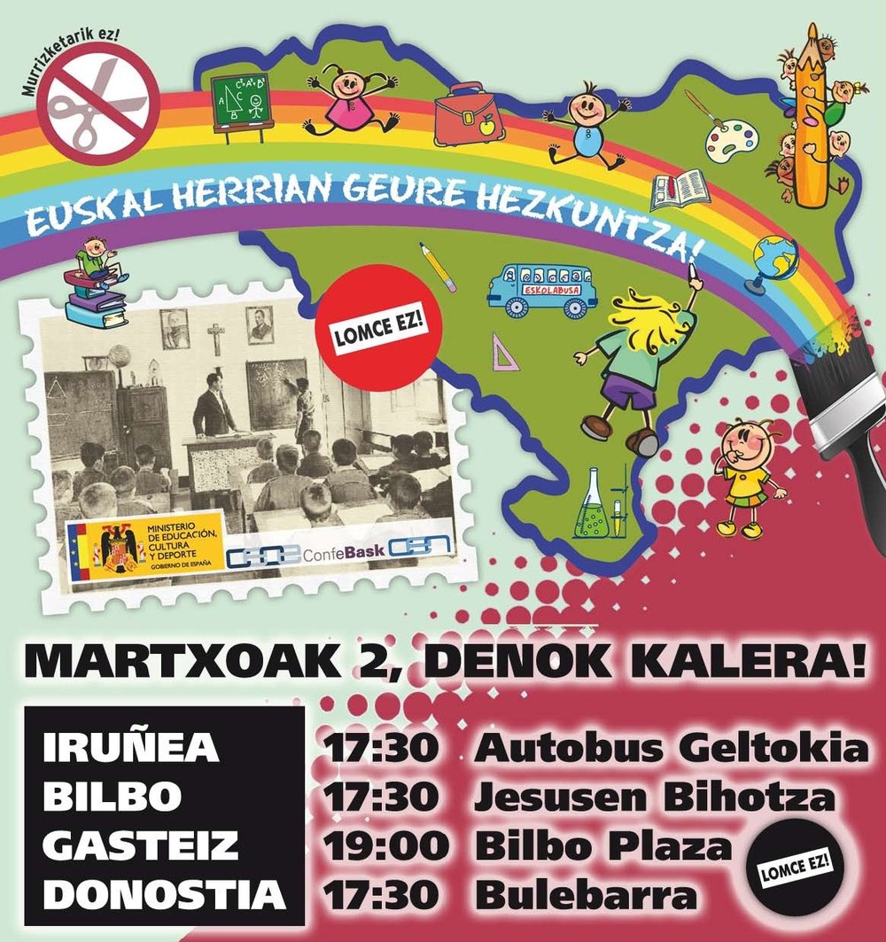 LOMCEren aurrean... martxoaren 2an, denok kalera!