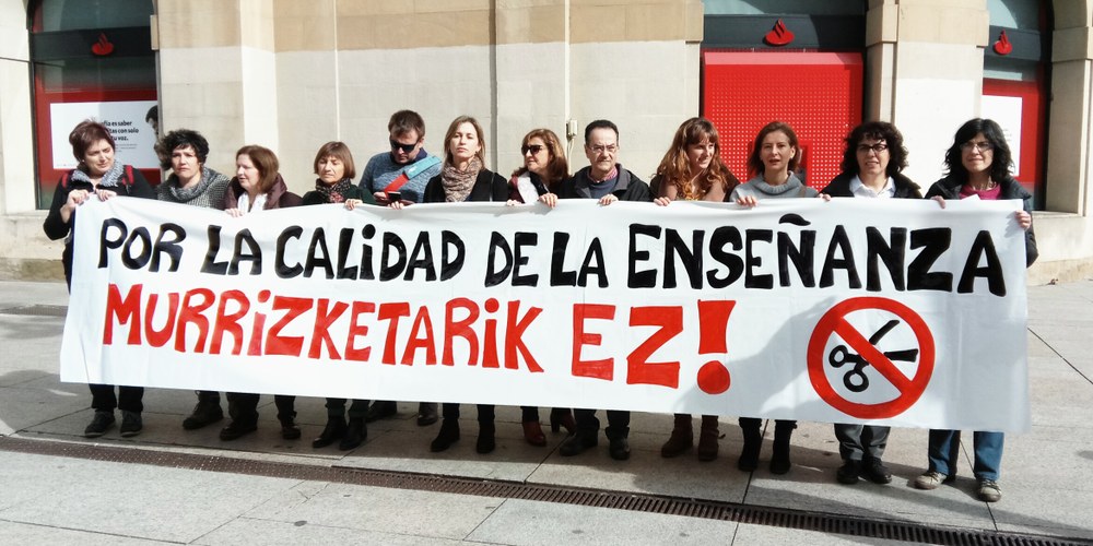 Nafarroako Hezkuntza Departamentuak aldebakarrez hautsi du hezkuntza publikoaren kalitatea hobetzeko itunaren negoziazioa