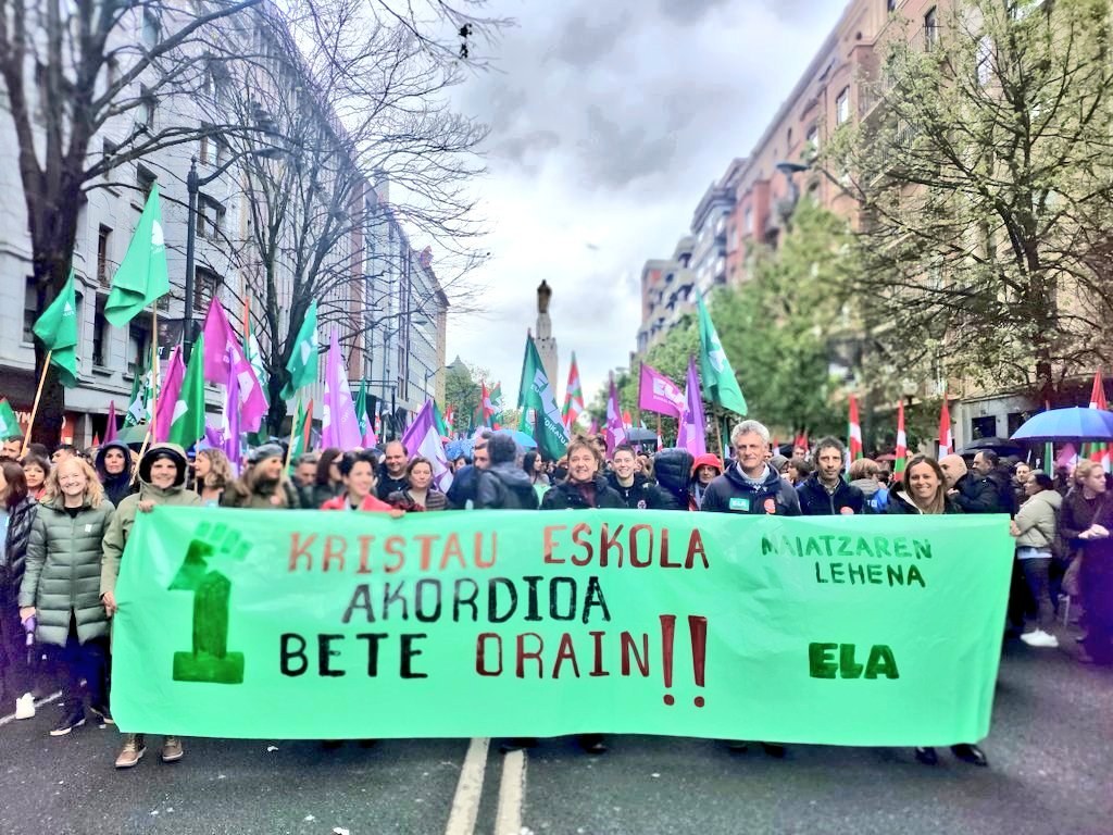 Sindikatuek epaitegietara joko dute patronalek greba amaierako akordioan adostutako soldatak bete ditzaten