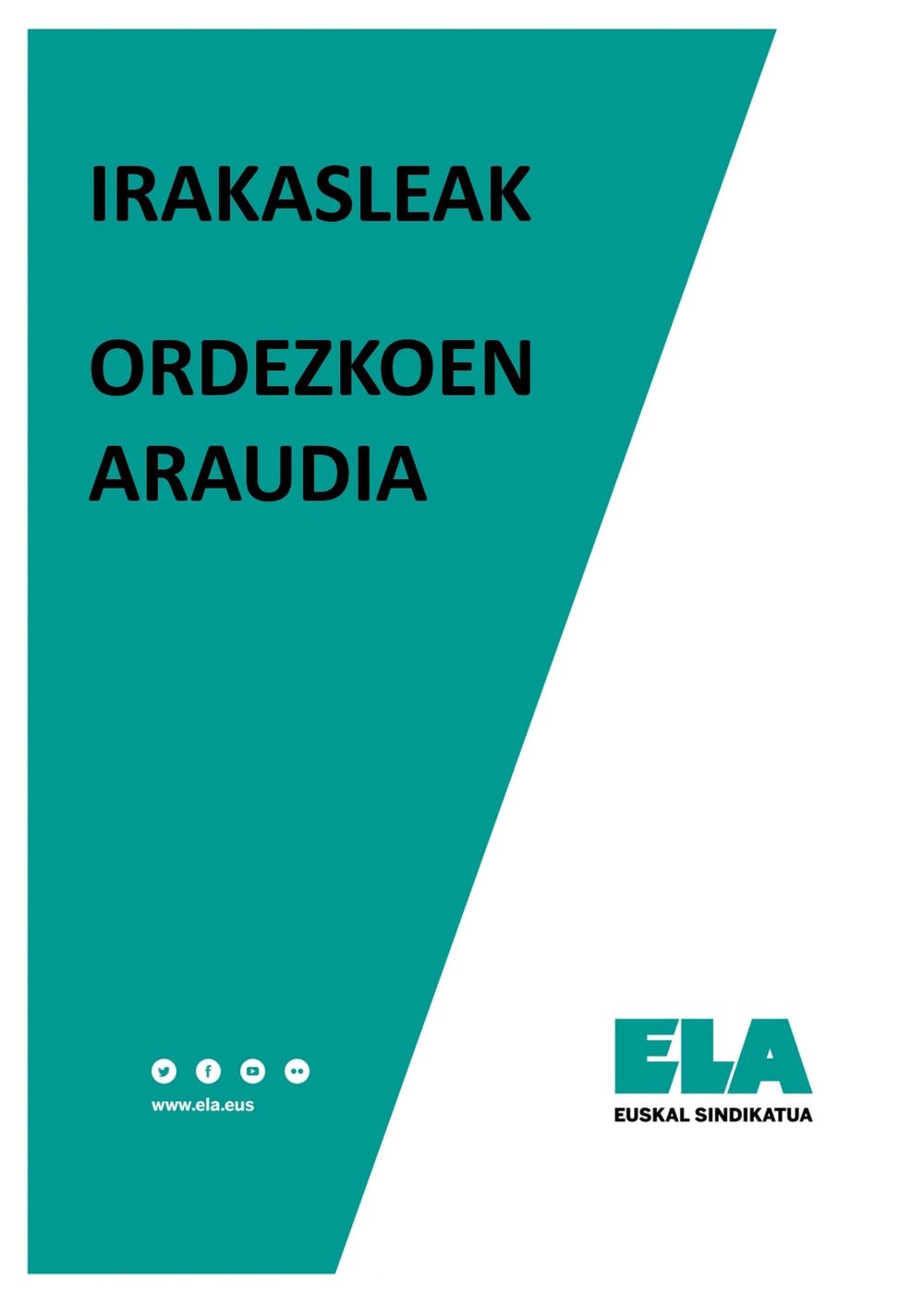 Irakasleak. Ordezkoen araudia
