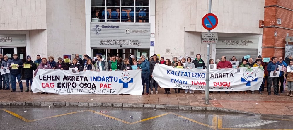 Kontingentzia planaren eta murrizketen aurkako elkarretaratzea