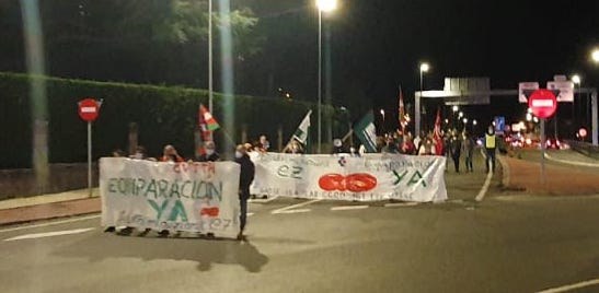Mobilizazioek jarraitzen dute Transfusio eta Giza Ehunen Euskal Zentroan