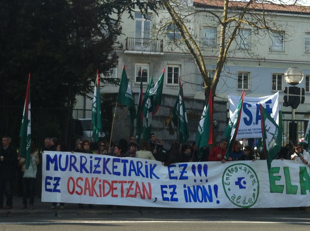 Osakidetza alorreko mahai negoziatzaileko bilera (Martxoak 22, ostirala)