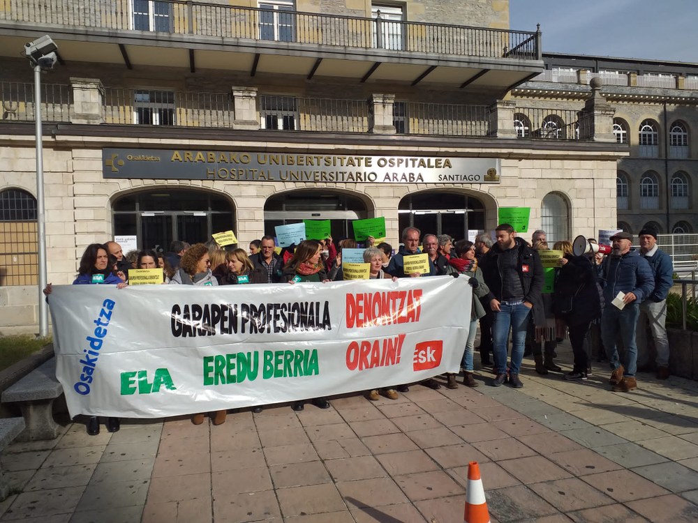 ELAk Osakidetzarako Garapen Profesionaleko eredu berri bat eskatu du