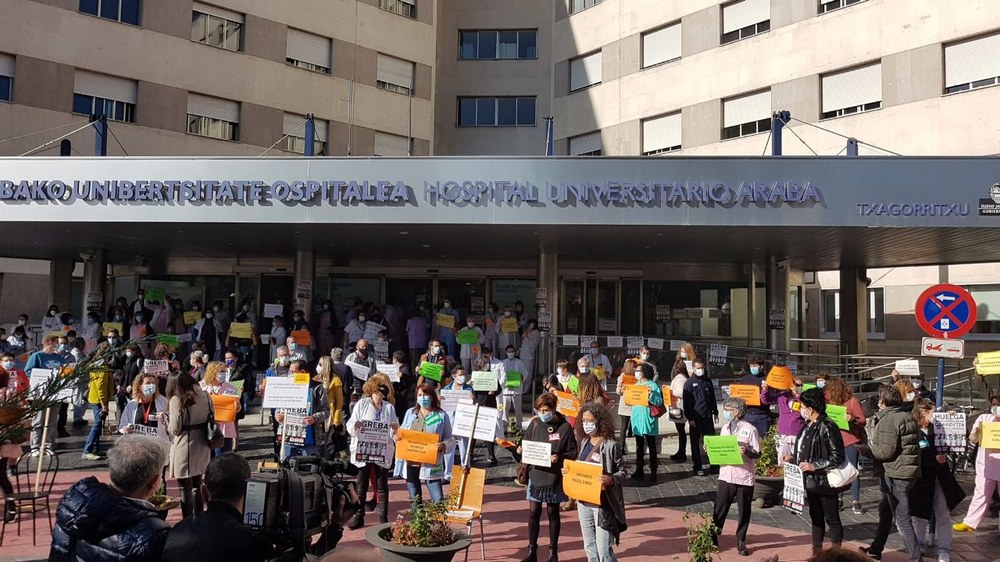 Osakidetzaren arduragabekeriak grebara eraman du euskal osasun publikoa