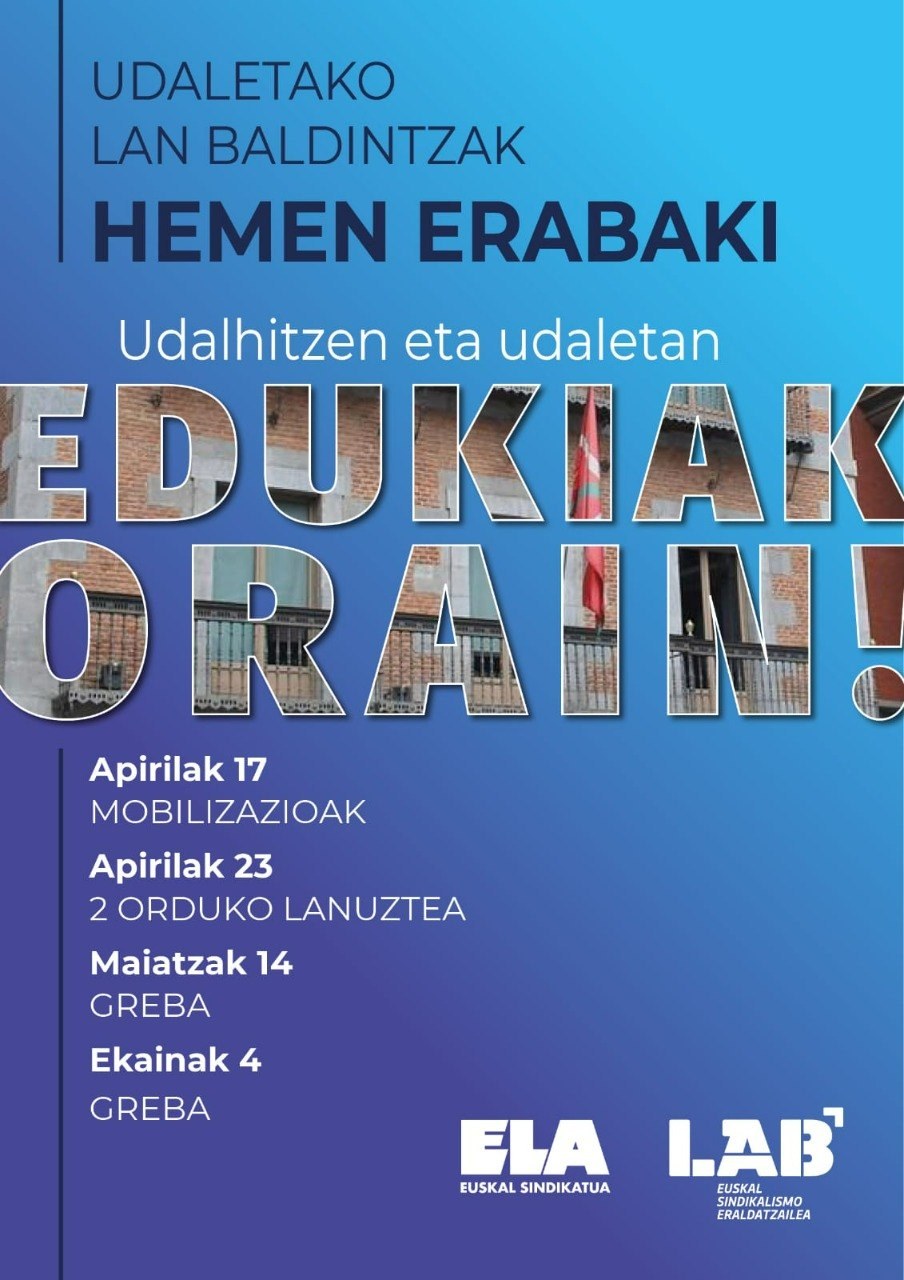 Greba dinamika abiatuko dute