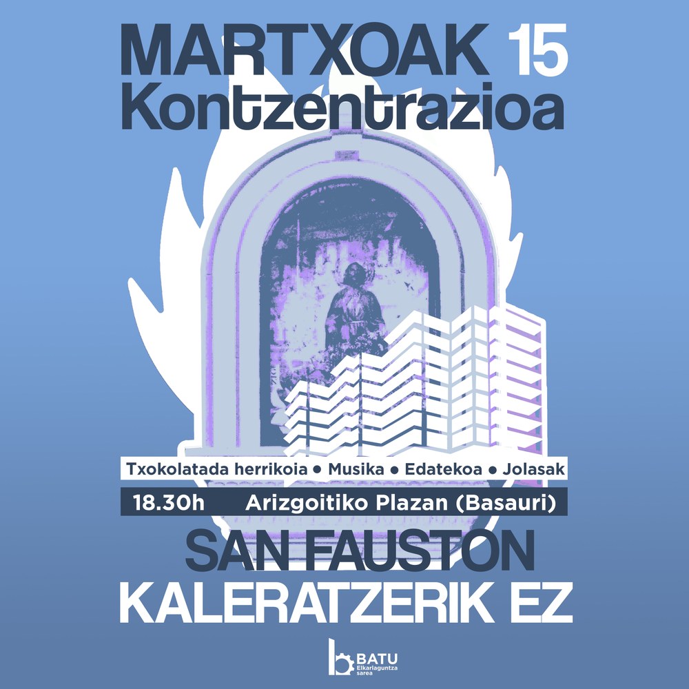 Basauriko San Fausto auzoan bizi diren 11 auzokide etxegabetu nahi dituzte Basauriko Udalak eta Achalar enpresak