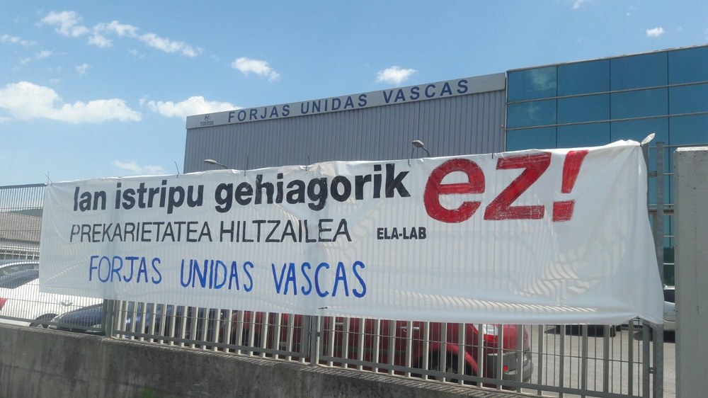 Beste lan istripu hilgarria Ibaizabal-Nerbioi eskualdean.