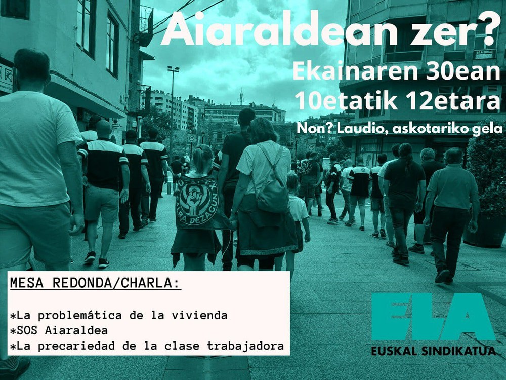 Ekainaren 30an Laudion: Aiaraldean zer?