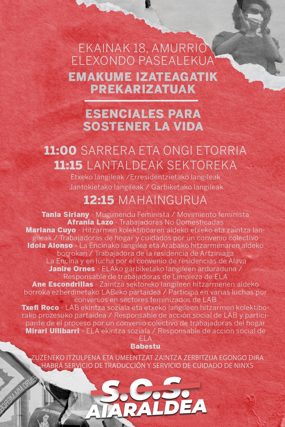 Emakume izateagatik prekarizatuak (iritzia)