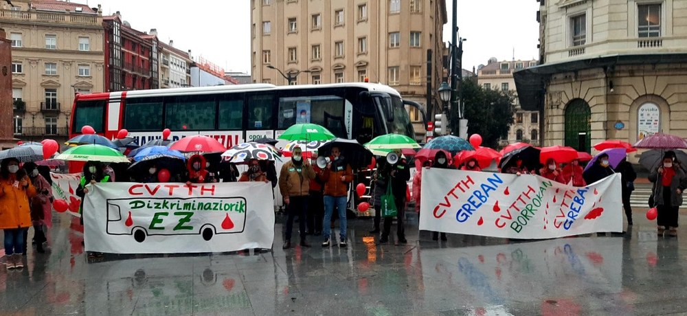 Greba Galdakaoko Transfusio eta Giza Ehunen Euskal Zentroan