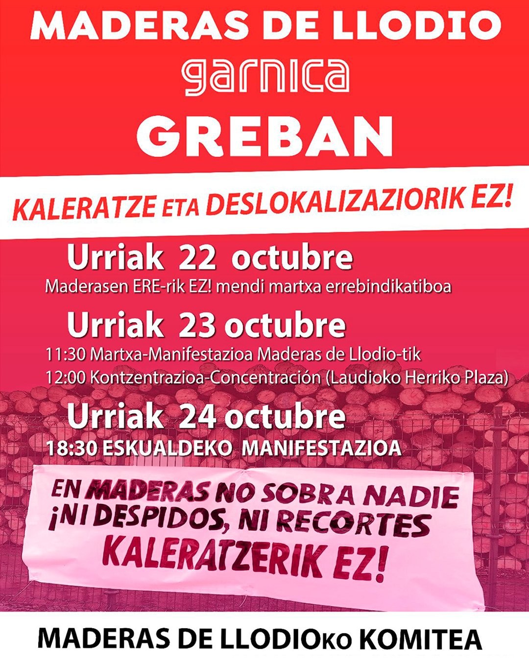 Langileak kaleratzen hasi da zuzendaritza Langileak kaleratzen hasi da zuzendaritza