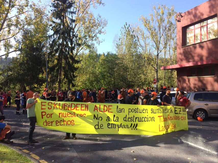 Tubos Reunidos enpresako mobilizazioak