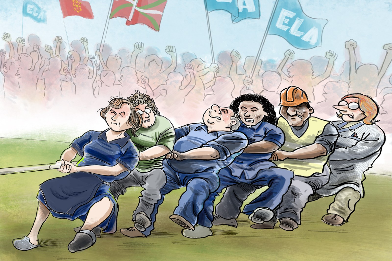 Aurrerapenik ez Gipuzkoako Metalgintzaren bosgarren bileran #EutsiTaTira Aurrerapenik ez Gipuzkoako Metalgintzaren bosgarren bileran #EutsiTaTira