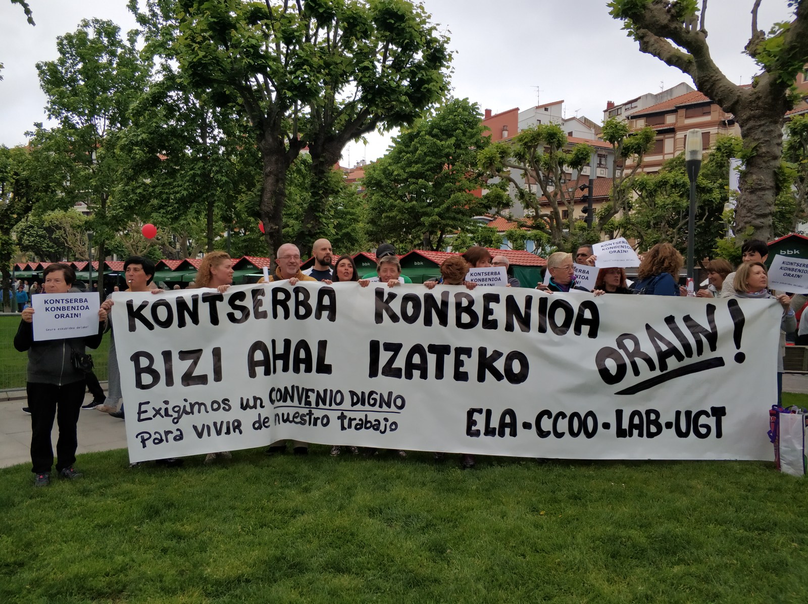 Bizkaiko Arrain Kontserba eta Gazituen alorreko langileen elkarretaratzea Bizkaiko Arrain Kontserba eta Gazituen alorreko langileen elkarretaratzea