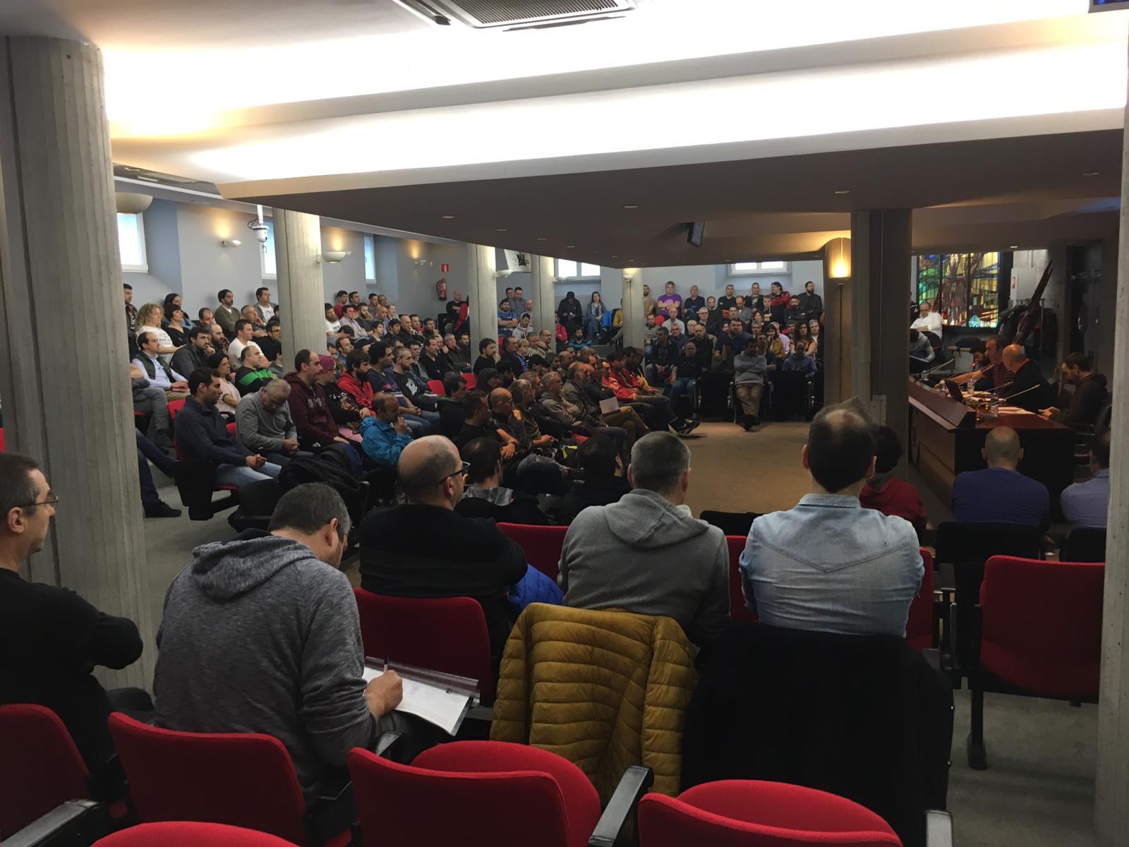 Bizkaiko Metalgintzako delegatuen batzarra egin du ELAk