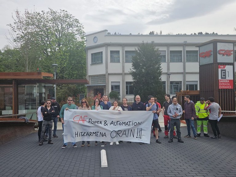 ELAk bat egin du enpresa batzordearen mobilizazioekin, erosahalmenaren galera iraultzeko