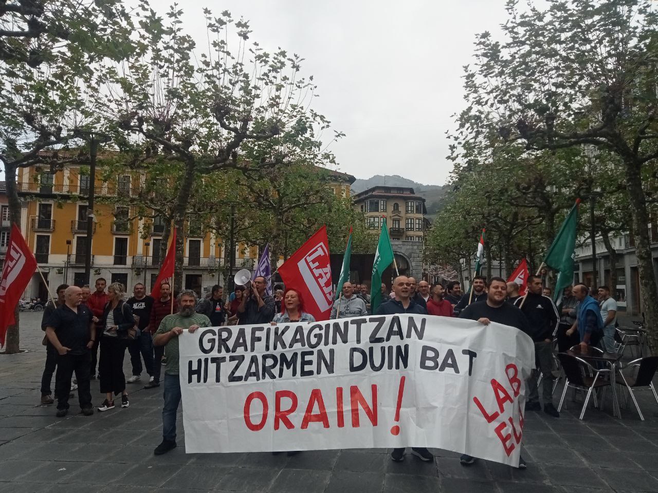Ez da baztertzen greba egun gehiago deitzea Gipuzkoako Arte Grafikoetan, patronalak ez badu urratsik egiten