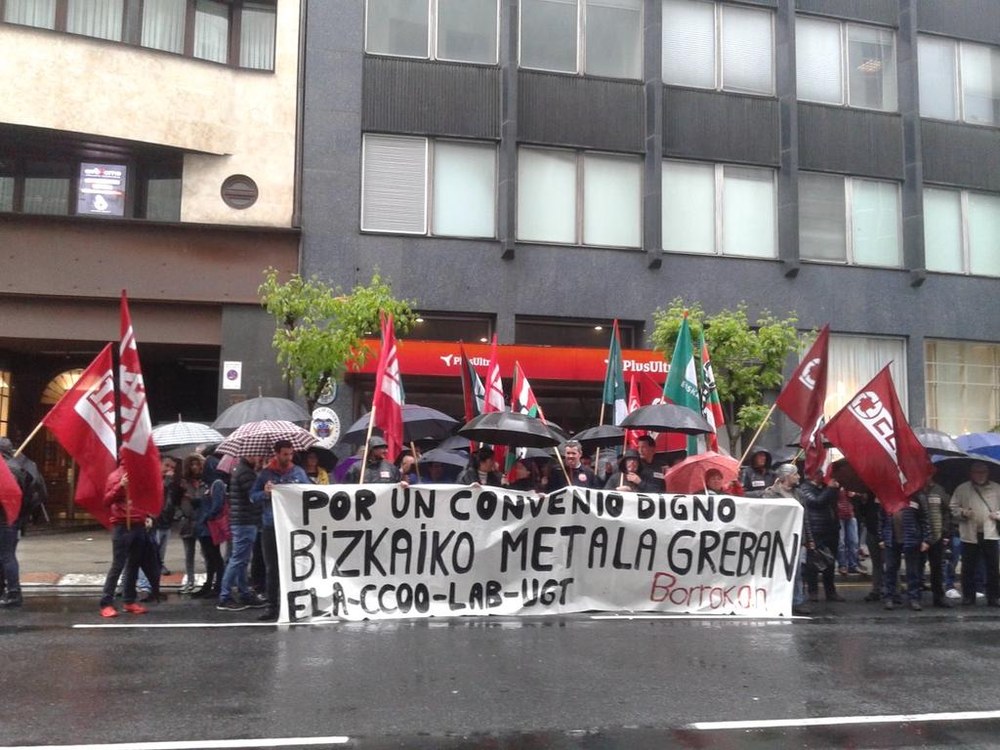 Bizkaiko metalean mobilizazio eta lanuzteekin jarraitzeko unea da