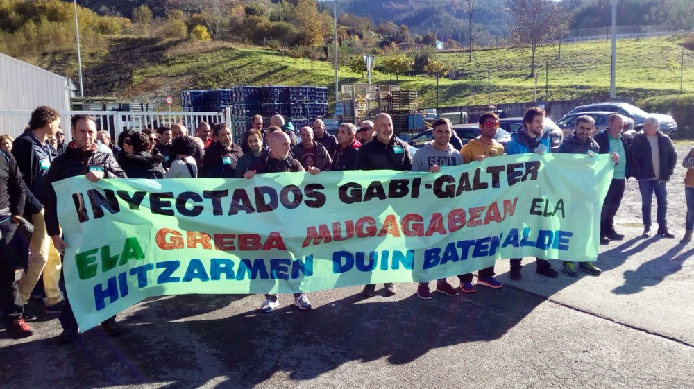 Greba Zaldibarko Gabi-Galter Injektatze-enpresetan
