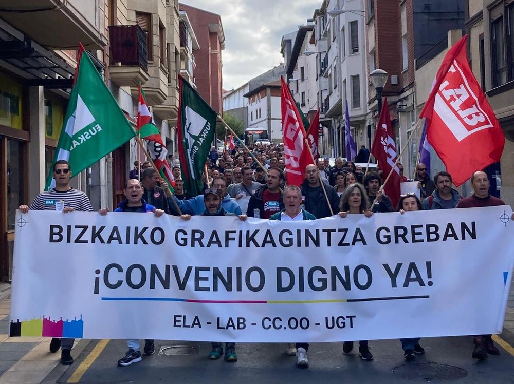 Jarraipen zabala izan da ziklo berriko lehen greba egunean