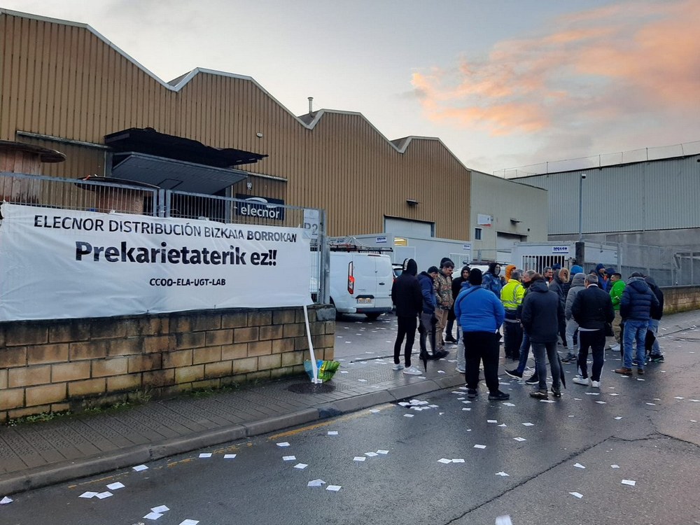 Jarraipen zabala izan du greba mugagabearen lehen egunak