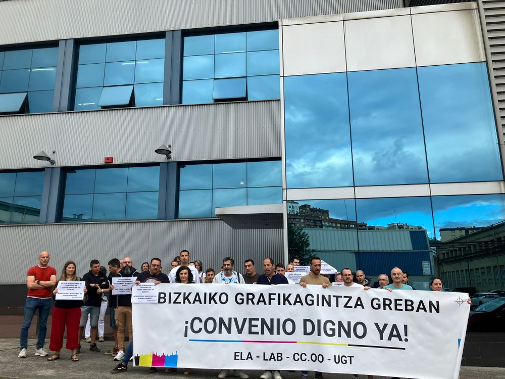 Mobilizazioa Basaurin sektoreko hitzarmenaren negoziazioren blokeoa salatzeko