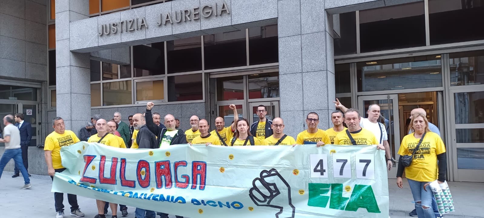 Vulcanizados Zuloaga berriz ere auzitegira, greba eskubidea urratzeagatik Vulcanizados Zuloaga berriz ere auzitegira, greba eskubidea urratzeagatik