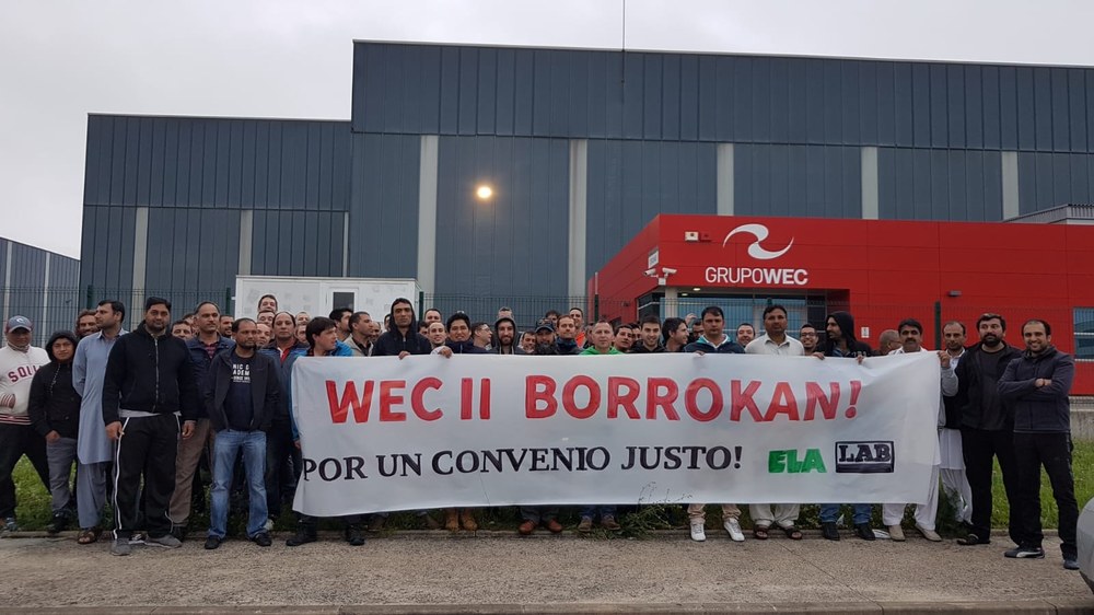 Wind Energy Casting Fundiciones (Wec II) greba mugagabean da hitzarmen duin baten alde