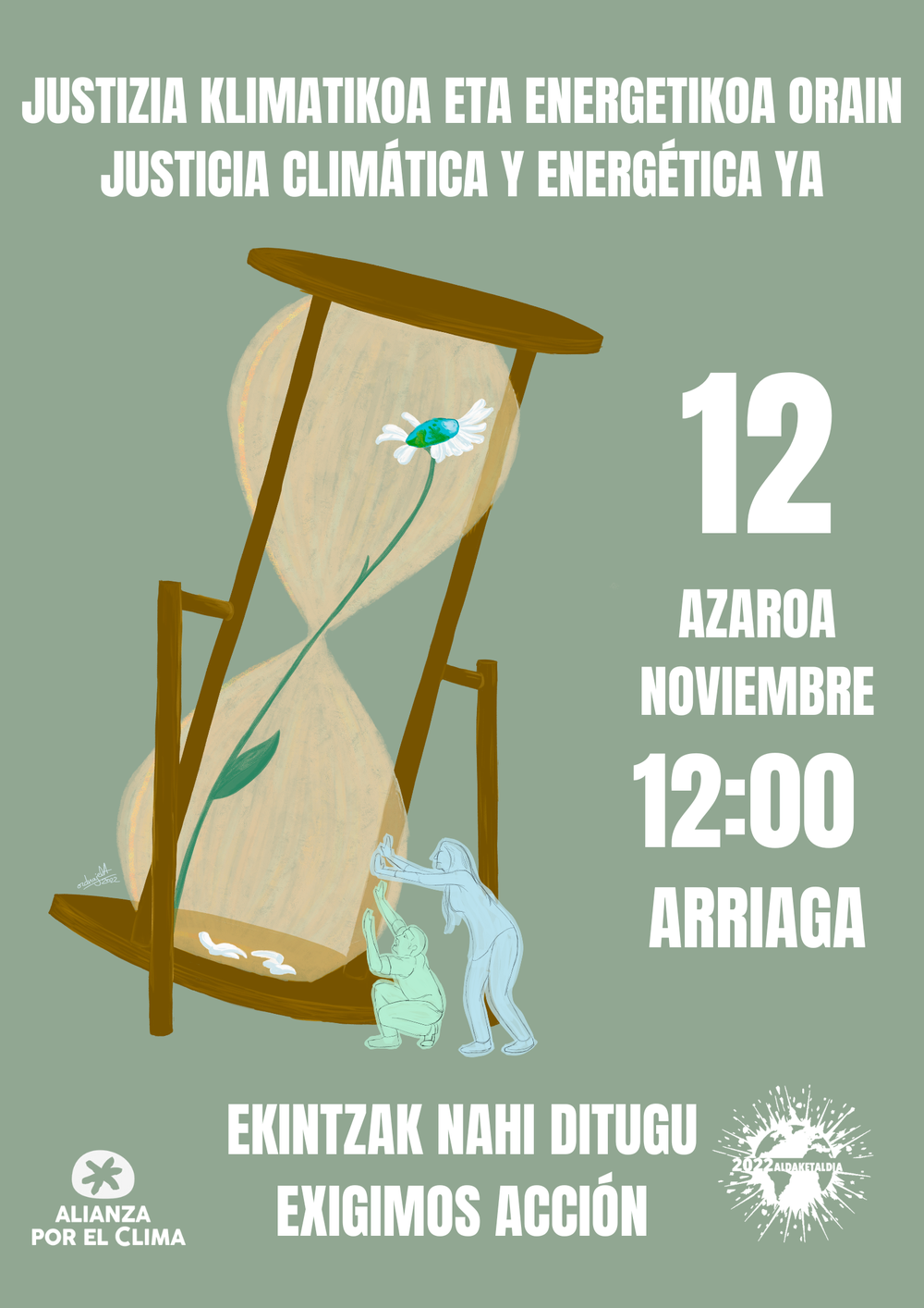 COP27aren aurrean, justizia klimatikoa eta energetikoa orain!