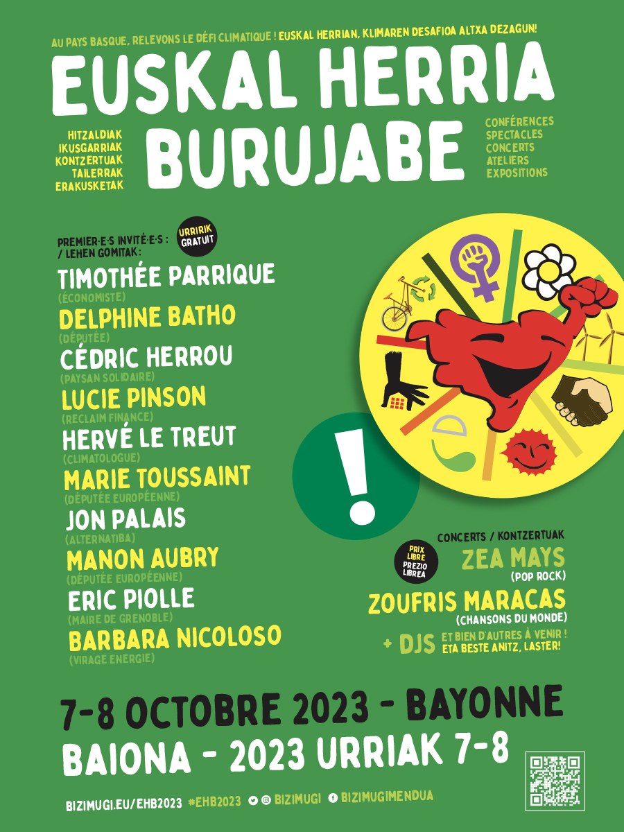 Euskal Herria Burujabe 2023: Klimaren desafioa altxa dezagun Euskal Herrian!