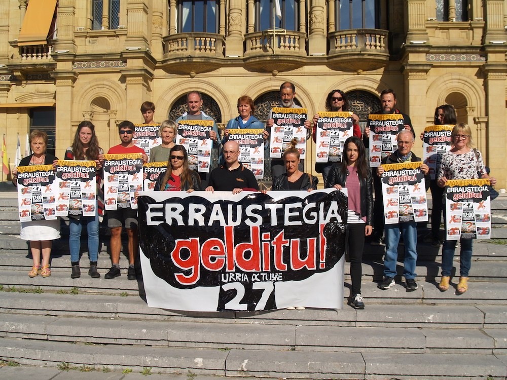 Urriak 27an manifestazioa "Erraustegia gelditu!" lemapean