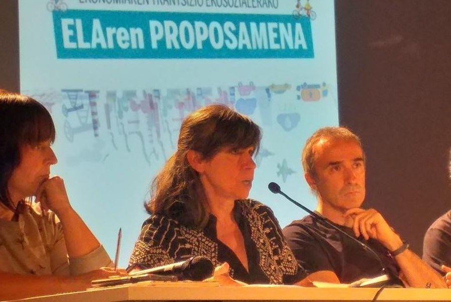 Yayo Herrero: "Sindikatu bat da langile mugimenduak utzi digun onena"