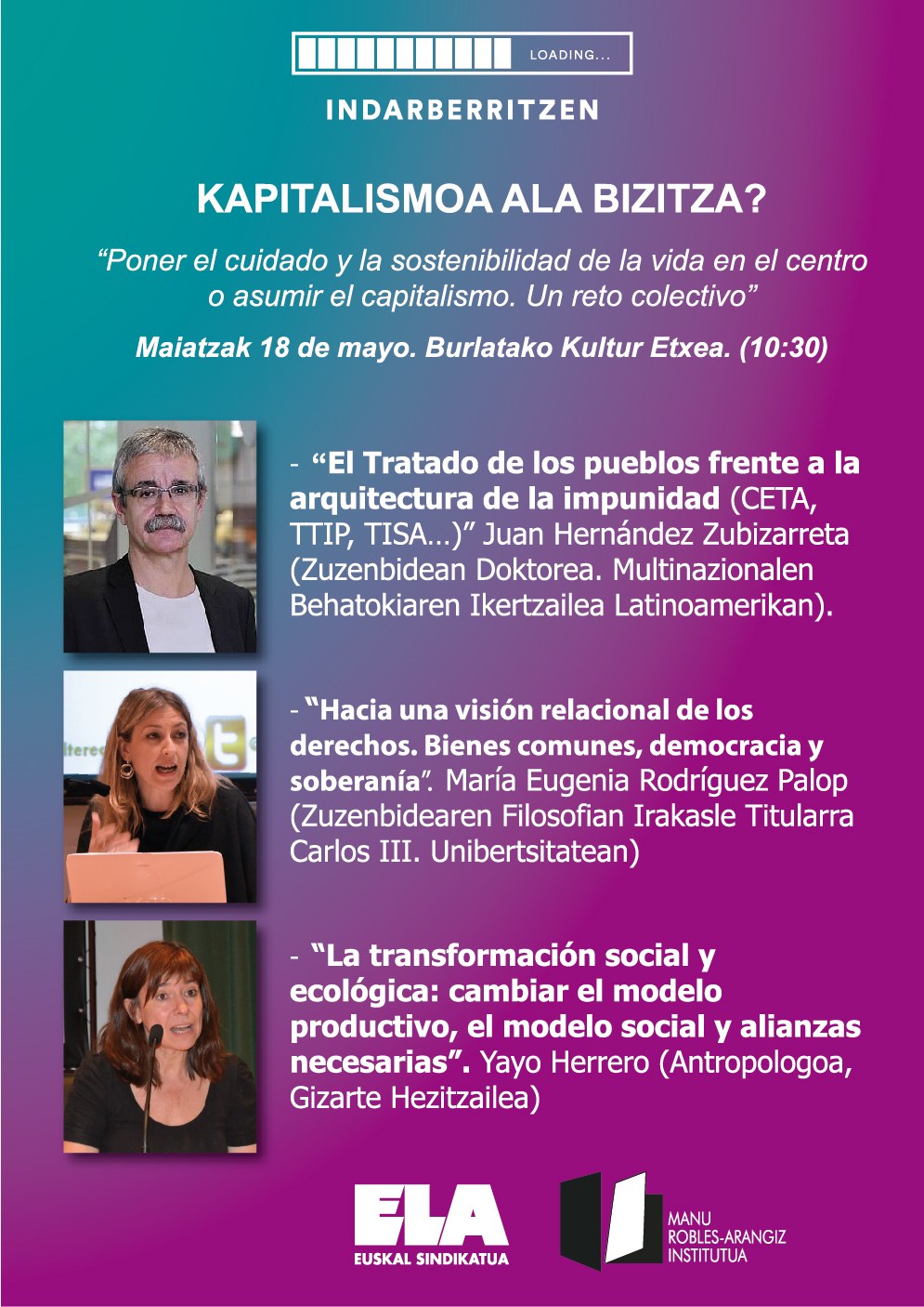 Kapitalismoa ala bizitza?