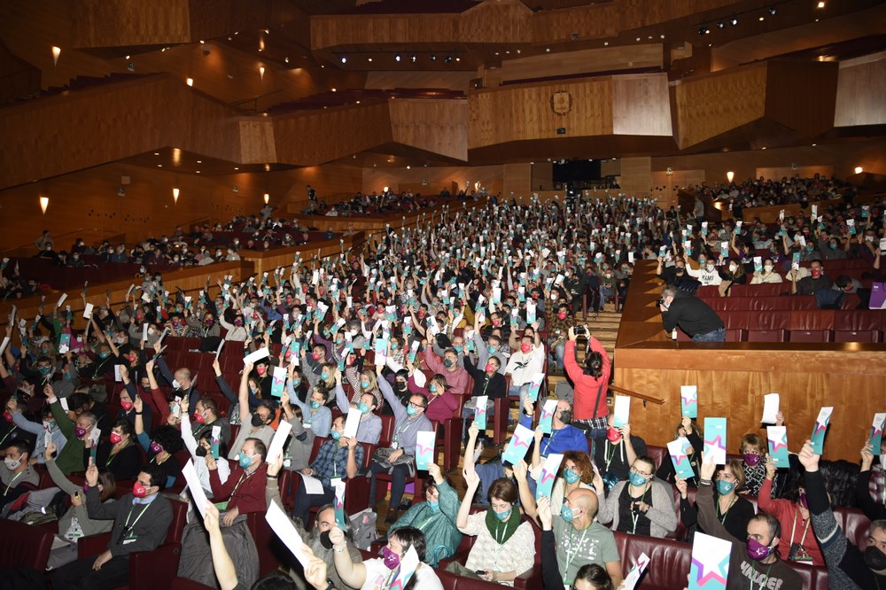 Gehiengo nabarmenez onartu da Batzorde Eragilearen kudeaketa txostena